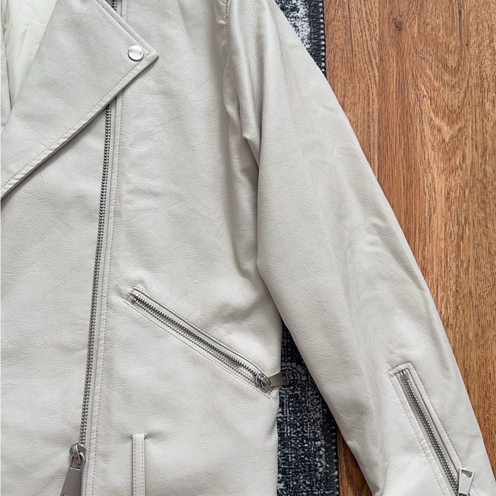 Faux Leather Jacket - Picture 2 of 4